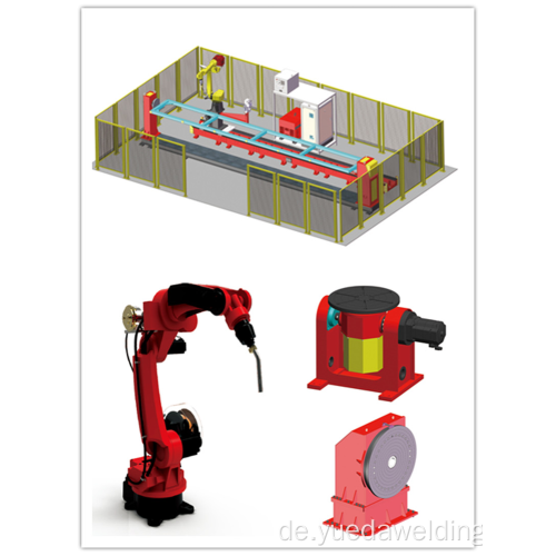 ARC 6 Achsen Mig CNC-Schweißroboterarm